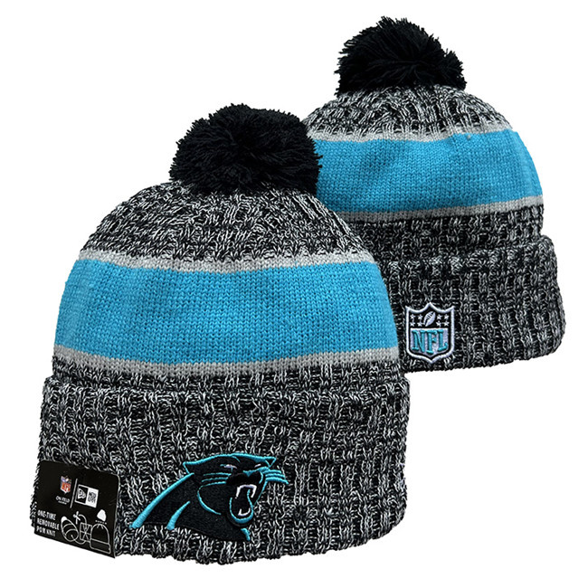 Carolina Panthers Knit Hats 088